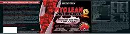 Label for MYOLEAN EVOLUTION Strawberry