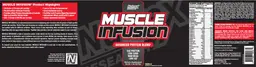 Label for Muscle Infusion Vanilla