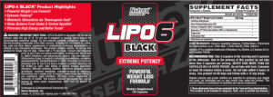 Lipo 6 Black