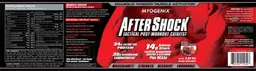 Label for AfterShock Wild Berry Blast