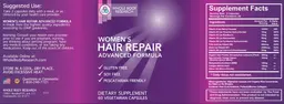 Label for Women's Hair Repair Advanced Formula