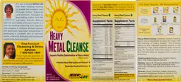 Label for Heavy Metal Cleanse 2 Evening Formula