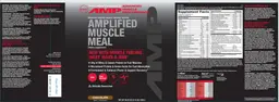 Label for Amplified Muscle Meal Chocolate