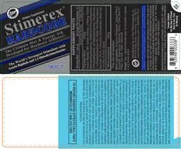 Label for Stimerex Hardcore