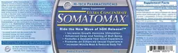 Label for Somatomax Ultra Concentrate Exotic Fruit Flavor