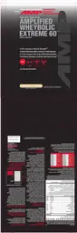 Label for Amplified Wheybolic Extreme 60 Cookies & Cream