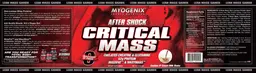 Label for Aftershock Critical Mass Cookies N' Cream Milk Shake