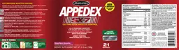 Label for Appedex SX-7 Mixed Berry Smoothie