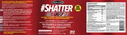 Label for #Shatter SX-7 Icy Pink Lemonade