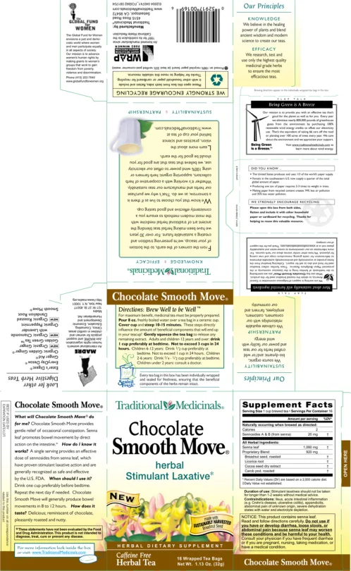 Label for Chocolate Smooth Move