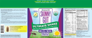Skinny Gut Ultimate Shake Natural Chocol
