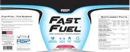 Label for Fast Fuel Fruit Punch
