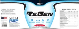 Label for ReGen Fruit Punch