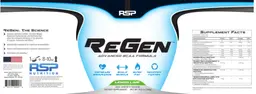 Label for ReGen Lemon Lime