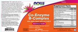Label for Co-Enzyme B-Complex With Alpha Lipoic Acid and CoQ10