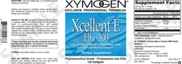 Label for Xcellent E HG-400