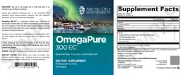 Label for OmegaPure 300 EC