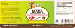 Label for Maca 500 mg
