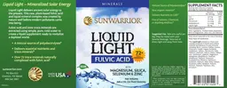 Label for Liquid Light Fulvic Acid