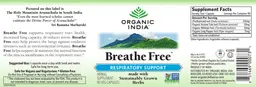 Label for Breathe Free