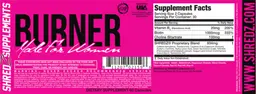 Label for Burner Made For Women