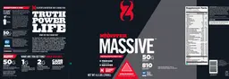 Label for Monster Massive Strawberry