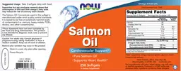 Label for Salmon Oil