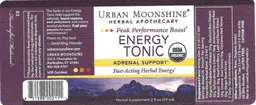 Label for Energy Tonic