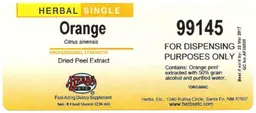 Label for Orange