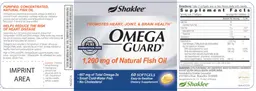 Label for Omega Guard