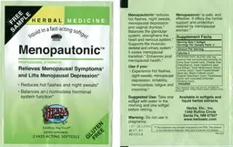 Label for Menopautonic