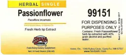 Label for Passionflower