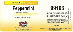 Label for Peppermint