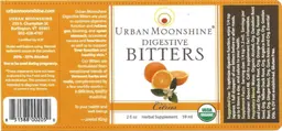 Label for Digestive Bitters Citrus