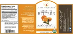 Label for Digestive Bitters Citrus