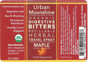 Organic Digestive Bitters Maple
