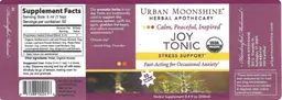 Label for Joy Tonic