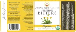 Label for Digestive Bitters Original