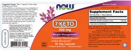 Label for 7-KETO 100 mg
