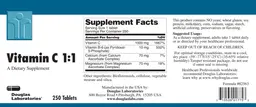 Label for Vitamin C 1:1