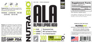 ALA 300 Milligrams