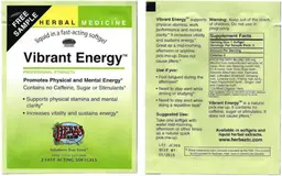 Label for Vibrant Energy