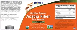Certified Organic Acacia Fiber