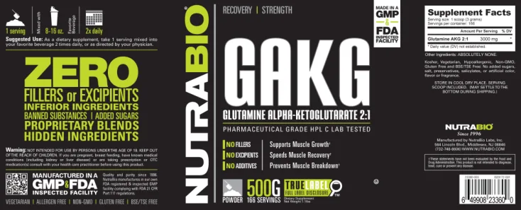 Label for GAKG