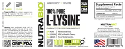 100% Pure L-Lysine 1000 Milligrams