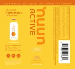 Label for Active Orange