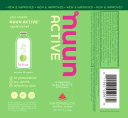 Label for Active Watermelon