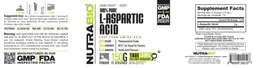 Label for 100% Pure L-Aspartic Acid