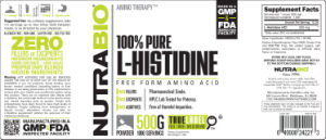 100% Pure L-Histidine