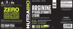 Label for Arginine Pyroglutamate Lysine